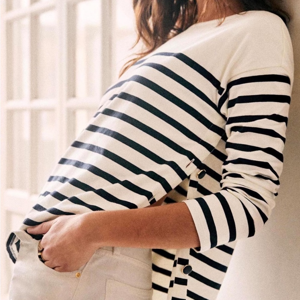 Like new Sezane NOAN MARINIÈRE size large - Picture 2 of 4